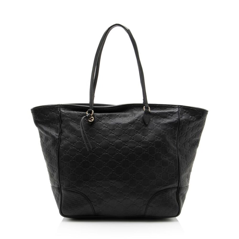 Gucci Guccissima Leather Bree Zip Medium Tote - FINAL SALE
